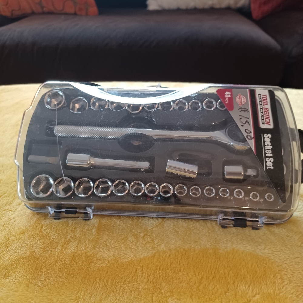 Tool bench Hardware socket set 41 piece